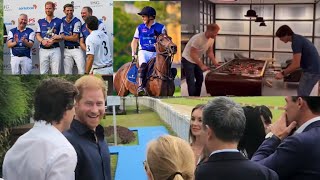 PrinceHarry in Singapore 2023  Plays Polo with Nacho Figueras for Annual Charity Match sports [upl. by Emiolhs137]