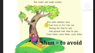 English poem  under the Greenwood Tree [upl. by Namijneb108]