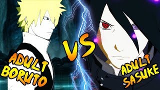 BORUTO UZUMAKI DEWASA VS SASUKE UCHIHA DEWASA  NARUTO SHIPPUDEN ULTIMATE NINJA STORM 4 INDONESIA [upl. by Heise966]