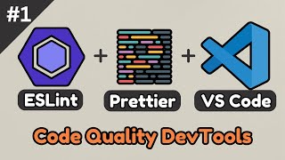 ESLint Prettier and VSCode Setup for JavaScript Code Linting amp Formatting  Tips for Clean Code [upl. by Aviva]