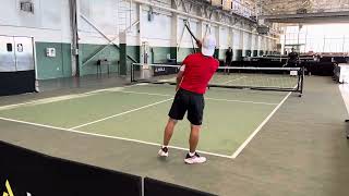 50 pickleball match Jack amp Collin VS Milo amp Kevin at The Craneway Pavilion [upl. by Belac]