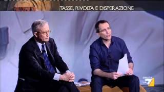 PIAZZAPULITA  INTERVISTA A GIULIO TREMONTI PARTE 2 [upl. by Aicul]