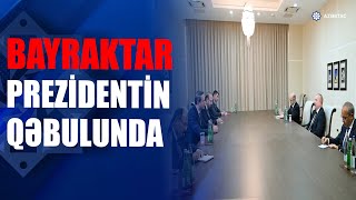 Prezident İlham Əliyev Türkiyənin energetika və təbii sərvətlər nazirini qəbul edib [upl. by Iah885]