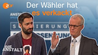 Das Ergebnis der Bundestagwahl steht fest Es ist enttäuschend  Die Anstalt [upl. by Barnet]