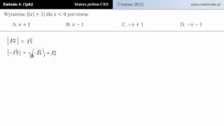 Zad4 Matura próbna 7 marzec 2012 [upl. by Schifra]