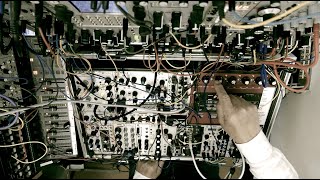 Ernst Thoma  Eurorack Drumsuite live [upl. by Ostap]