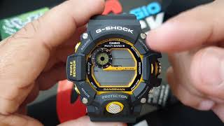 CASIO GSHOCK RANGEMAN GW9400YJ1JF  EDIÇÃO JAPONESA JAPONESE EDITION [upl. by Aicatsan]