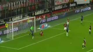 Ac Milan vs Inter 04 29082009 HQ All Goals amp HighLights [upl. by Samtsirhc366]