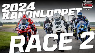 Pro Superbike Kanonloppet 20242  Race 2 [upl. by Fellows316]