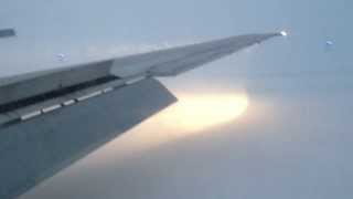 HD  Delta Airlines DC951 Severe Weather Landing  N767NC  Detroit Metro Airport DTW [upl. by Kapoor]