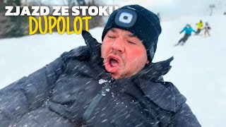 EKSTREMALNY ZJAZD ZE STOKU  PatecWariatec [upl. by Ereveneug686]