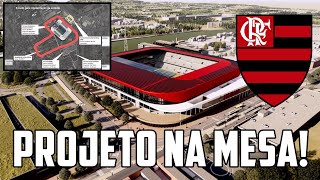 FLAMENGO apresenta PROJETO OFICIAL de SEU NOVO ESTÁDIO no GASÔMETRO para a CAIXA 100 MIL pessoas [upl. by Yelekreb]