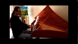 Louis Couperin Prelude in g minor  John Moraitis spinet [upl. by Katie]