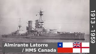 HMS Canada  Almirante Latorre  Guide 389 [upl. by Ahsiemak]