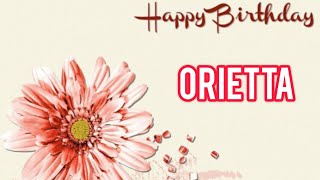 Buon compleanno Orietta  tanti auguri a te [upl. by Rambow]