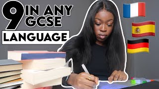 HOW TO GET A 9 IN ANY GCSE LANGUAGE French Spanish German etc  Tips amp Tricks No One Tells You [upl. by Icram852]