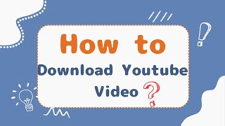 How can i Download Youtube video in PC  Laptop  Computer in 1 minute [upl. by Rich275]