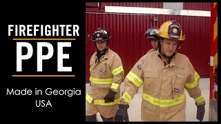 Firefighter PPE Made in Georgia USA  Firefighter Gear By FireDex [upl. by Martelle414]