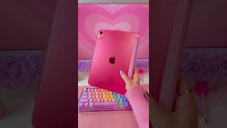 “nano texture” glass for my pink 10th generation iPad 🩷 [upl. by Yvan]