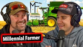 Millennial Farmer Makes More Money On Youtube Than Farming  Life Wide Open Podcast [upl. by Galatea725]