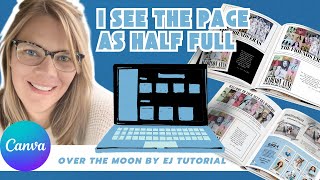 Half Page Yearbook Ad Template Tutorial [upl. by Norrek]