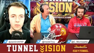 Tunnel Vision Pair of pick6s doom the Trojans comeback bid against No 5 Notre Dame [upl. by Vail332]