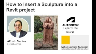 How to Insert a Sculpture into a Revit Project [upl. by Angid]