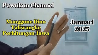 Hariquot Taliwangke WukuPerhitungan JawaJanuari 2025Pawukon Channel [upl. by Salakcin710]