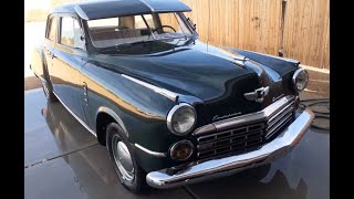 Driving my 1948 Studebaker in the Arizona desert [upl. by Ogir306]