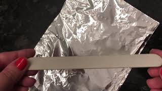 How to cut foil for highlights [upl. by Eeleimaj372]