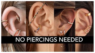 Earrings That Dont Require Any Piercing [upl. by Champagne]