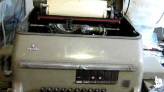 Siemens teleprinterteletype 100A  Part 1 of 3 [upl. by Patrick828]