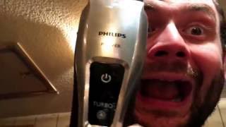 Philips QC5380 QC538080 PowerPro Test drei Tage Bart shaver test three day beard [upl. by Norak]