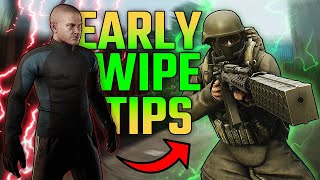 TIPS For Early Wipe Success  Escape From Tarkov Guide [upl. by Edmead]