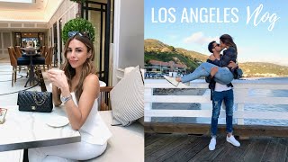 WHAT I ATE WORE amp DID IN LOS ANGELES  Vlog 33  Annie Jaffrey [upl. by Assirehc]