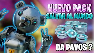 NUEVO PACK LIDER DEL EQUIPO METAL quotEXPLICACIÓNquot DA O NO PAVOS FORTNITE SALVAR EL MUNDO [upl. by Yuu]