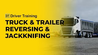 Truck and trailer reversing training course [upl. by Nadnarb179]