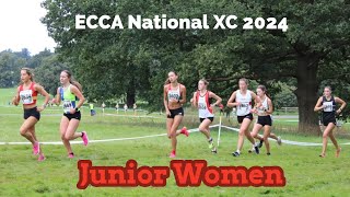 Saucony National XC Championships 2024 Junior Women [upl. by Jung667]