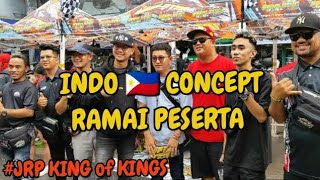 INDO 🇵🇭 CONCEPT RAMAI PESERTA DI JRP KING of KINGS FILIPINA Vol 3 [upl. by Sadira]