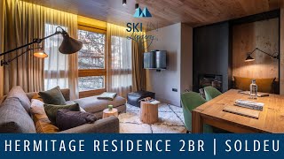 Hermitage Residence 2BR  Luxury Apartment in Soldeu  Ski In Luxury [upl. by Newra]