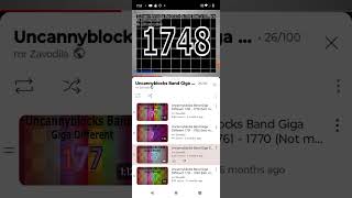 UncannyBlocks Band Giga Different 17011800 [upl. by Aniale42]