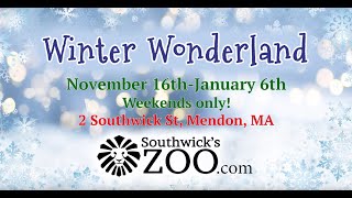 Southwicks Zoo  Winter Wonderland [upl. by Dorthy]