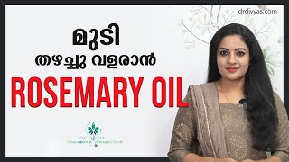 മുടി തഴച്ചു വളരാൻ Rosemary Oil അറിയേണ്ടതെല്ലാം  Most Effective Hair Growth Oil for Fast Hair Growth [upl. by Nirehtac]