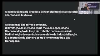 Resolvendo questões de vestibular  Questão 7 Sociologia [upl. by Kingsley]