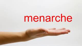 How to Pronounce menarche  American English [upl. by Atinoj]