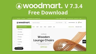 Woodmart theme download for free  How to get woodmart theme for free in wordpress  Woodmart v734 [upl. by Grady]