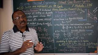 Derivation of Otto Cycle  Mean Effective Pressure  M106  Thermal Engineering in Tamil [upl. by Yelra]