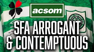 SFA again show contempt amp arrogance towards Celtic with ref call  A Celtic State of Mind  ACSOM [upl. by Yregerg198]