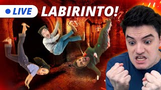 LIVE  CAÍMOS NO LABIRINTO E AGORA 14 [upl. by Norehc]