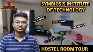 MY HOSTEL ROOM TOUR  Symbiosis Institute of Technology Hostel Room Tour  Symbiosis Pune [upl. by Lenor813]